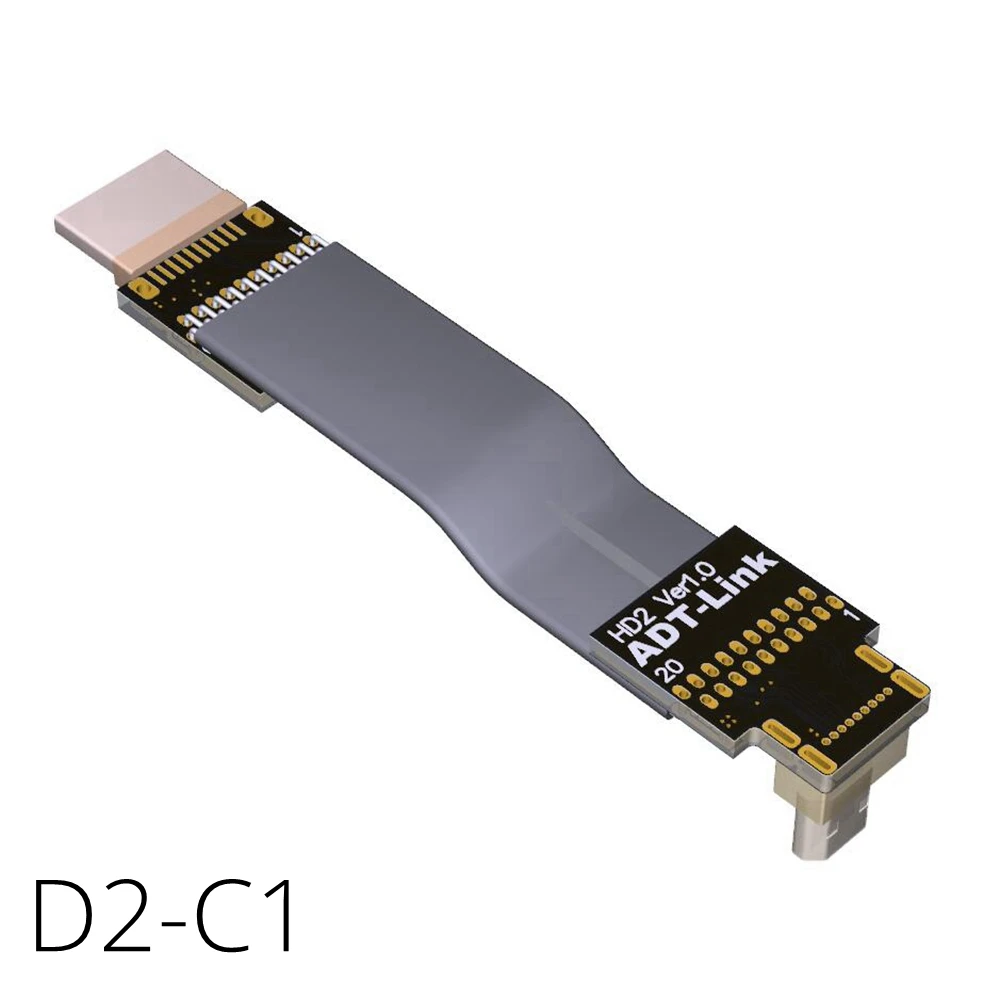 Микро HDMI мини конвертер кабель угол 5/10/15/20/30/50/80/100 см Кабо V2.0 4K x 2K @ 60 Гц для ПК AV HDTV