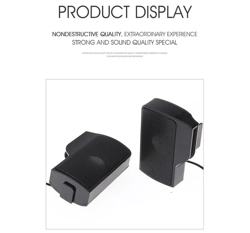 PLEXTONE 1 пара мини портативный Clipon USB стерео колонки линейный контроллер Саундбар для ноутбука Mp3 телефона музыкальный плеер ПК с зажимом