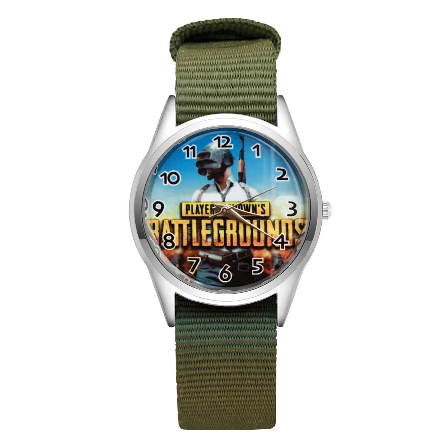 

Часы с изображением симпатичного солдата из мультфильма, женские, студенческие, для мальчиков, детские, с нейлоновым ремешком, кварцевые на...