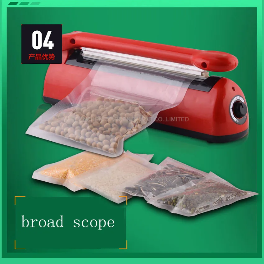 

AC 220V YNL-200 Hand pressure PP PE Sealer plastic film manual sealing machine packing machine