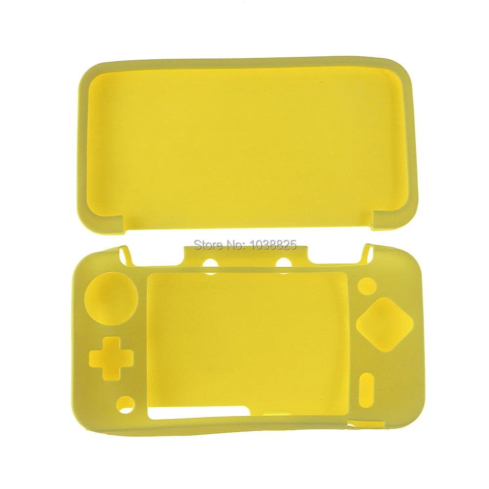 Силиконовый чехол для игровой консоли Nintendo New 2DS XL /2DS LL мягкий с полным покрытием