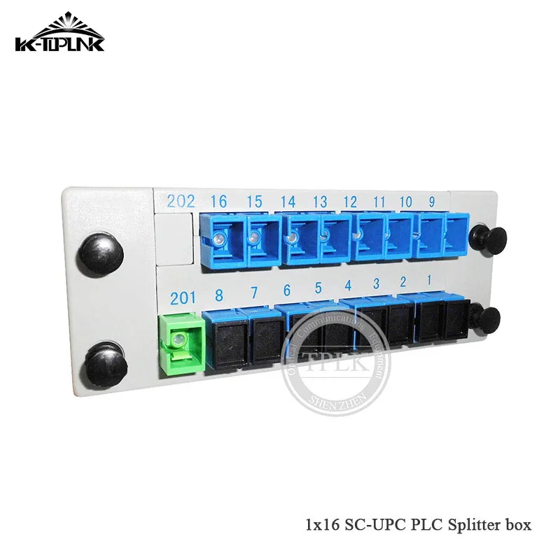 Разветвитель ПЛК CATV FTTH 1*16 распределитель кассета волоконно-оптическая