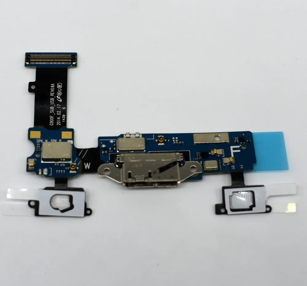 5 шт./лот Оригинальный Для Samsung Galaxy S5 G900F G900H USB зарядный док порт гибкий кабель|flex