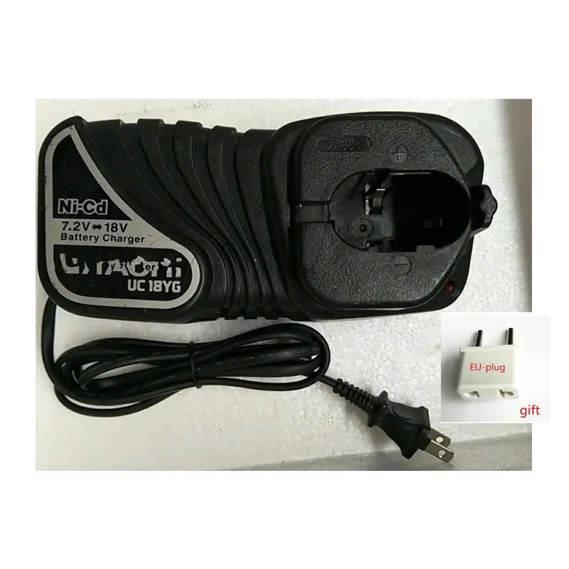 220-240V Зарядное устройство используется UC18YG для экскаватора HITACHI 7,2-18 V EB914S FEB12S EB1214L EB1214S EB12B EB1414S EB14B EB1424 EB1812S BCC715 BCC915