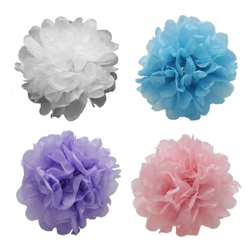 5 дюймов Хэллоуин Декор помпоны из бумаги салфеток невесты быть украшение улей