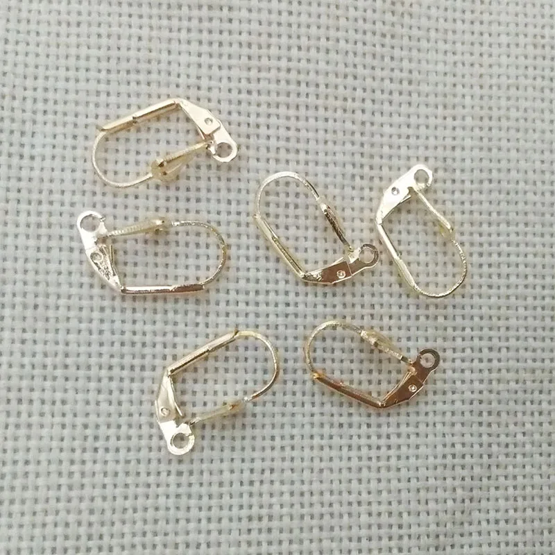 10 шт. фурнитура для сережек аксессуары ушей застежка крючок закрывающаяся петля