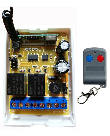 Пульт дистанционного управления DC12V DC24V 2CH RF