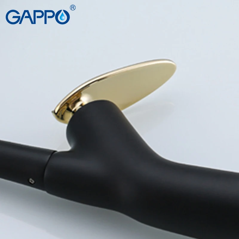 GAPPO кухонный кран для раковины смеситель воды кухонные краны раковина черный