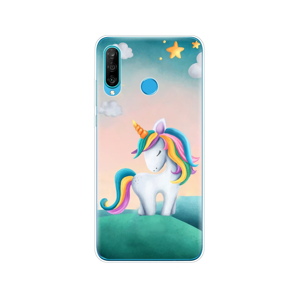 61862 Для huawei P30 Pro Чехол huawei P30Pro силиконовый мягкий ТПУ чехол для телефона на huawei P30 Pro VOG-L29 ELE-L29 P 30 Lite чехол-бампер - Цвет: 61862