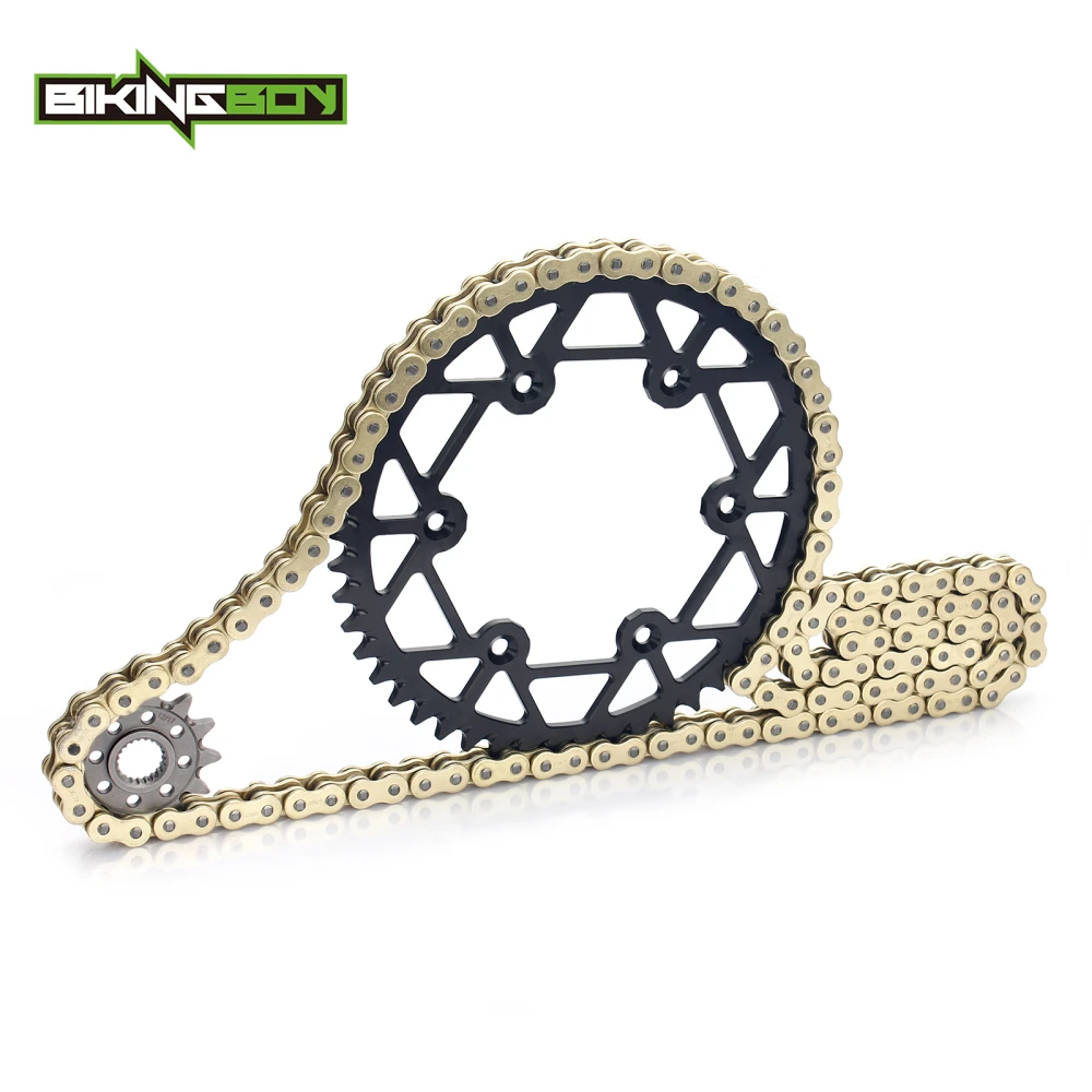 Передняя Звездочка BIKINGBOY 13T задняя 48T-52T 520 120L X-ring цепь CRF 450 R 02-19 03 04 06 08 09 10 450X05-18 CR 250
