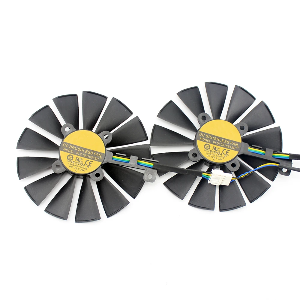 95 мм PLD10010S12H кулер вентилятор для ASUS ROG STRIX Dual RX 470 570 для AMD RX470 RX570 игровая видеокарта вентилятор охлаждения
