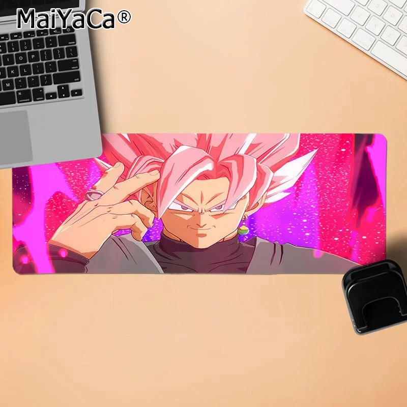 LockEdge 30x80cm MaiYaCa Одежда высшего качества мультфильм Dragon Ball Аниме Гоку геймер Скорость мыши розничной небольшие резиновые износостойкий коврик для мыши резиновый коврик для мыши Pad - Цвет: LockEdge 30x80cm