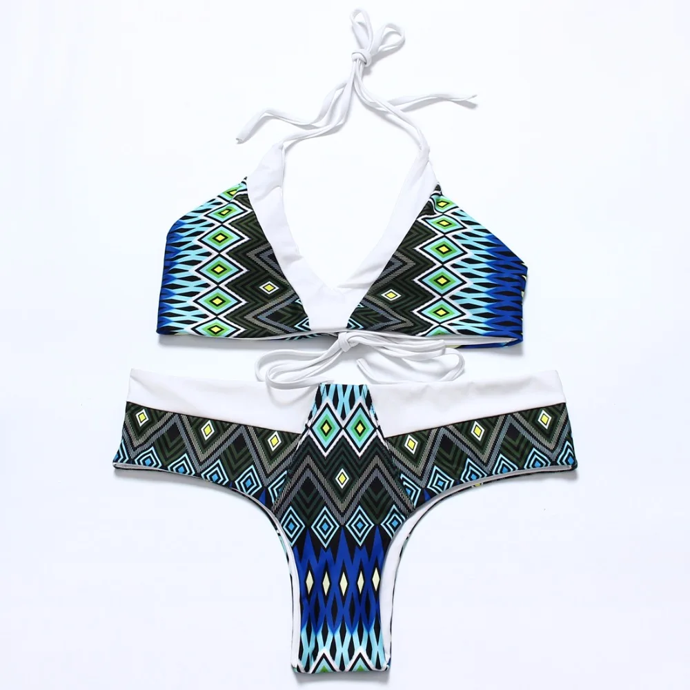 Новое поступление Бикини 2017 Для женщин бразильский комплект бикини без бретелек
