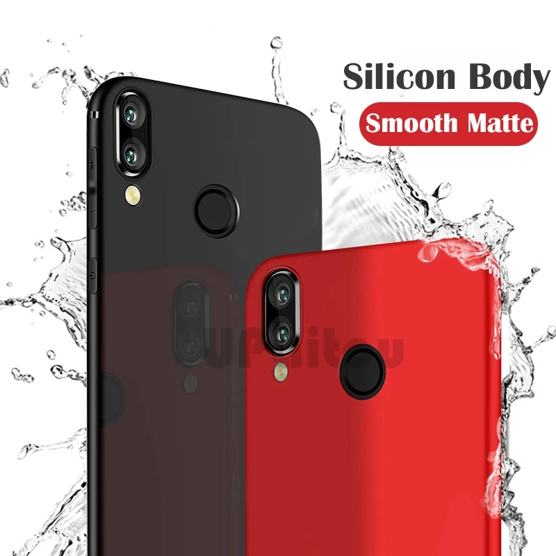 UPaitou For Huawei Nova 3 3i 3e 2i 2s 2 Youth Matte TPU Case Soft Silicon Cover for HUAWEI P Smart+ P20 10 Mate Lite |