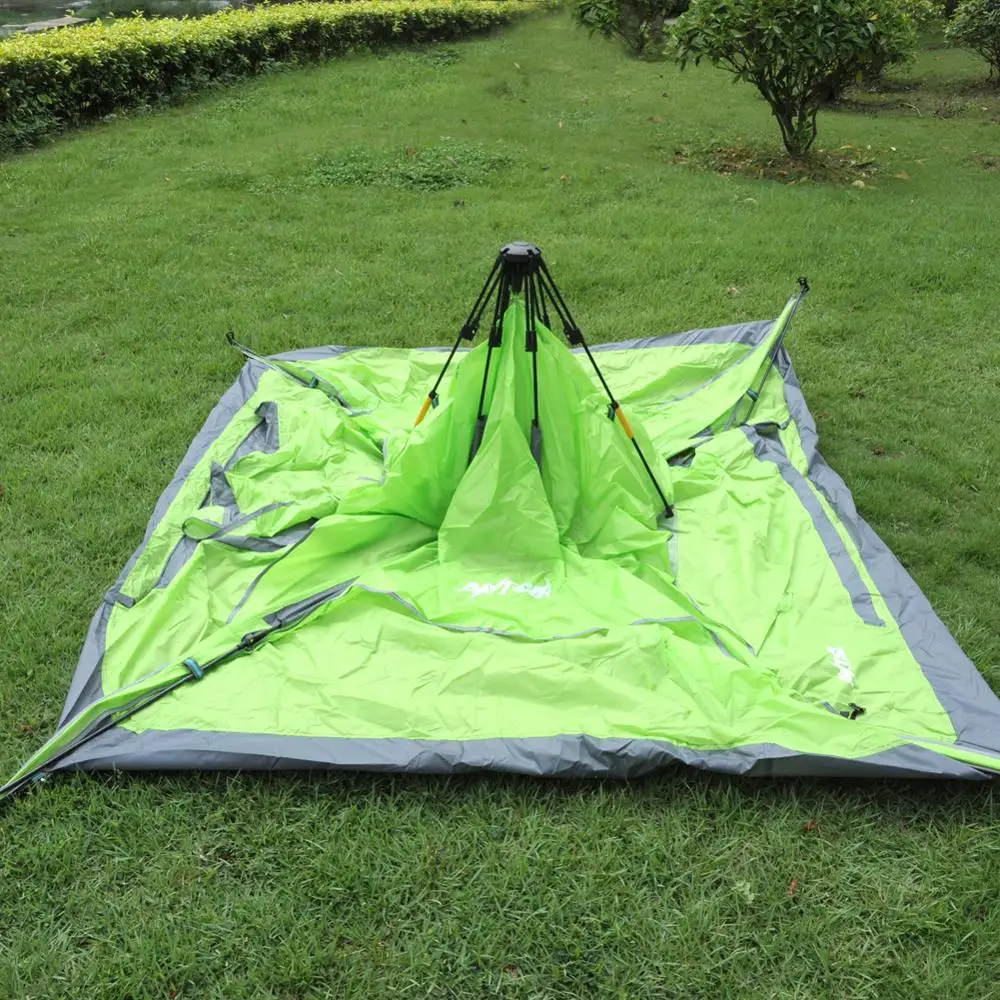 

One-touch Hydraulic Tent Waterproof Anti-UV Easy Installation With Folding Breathable for 3-4 Person Family Hiking Camping