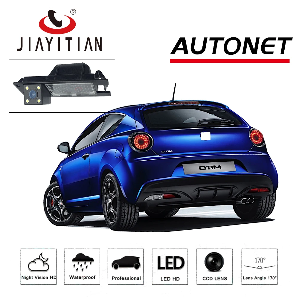 Камера заднего вида JIAYITIAN для Alfa Romeo MITO 2008 2010 2012 2014 2016 2018/CCD/камера | Отзывы и видеообзор -32835549335