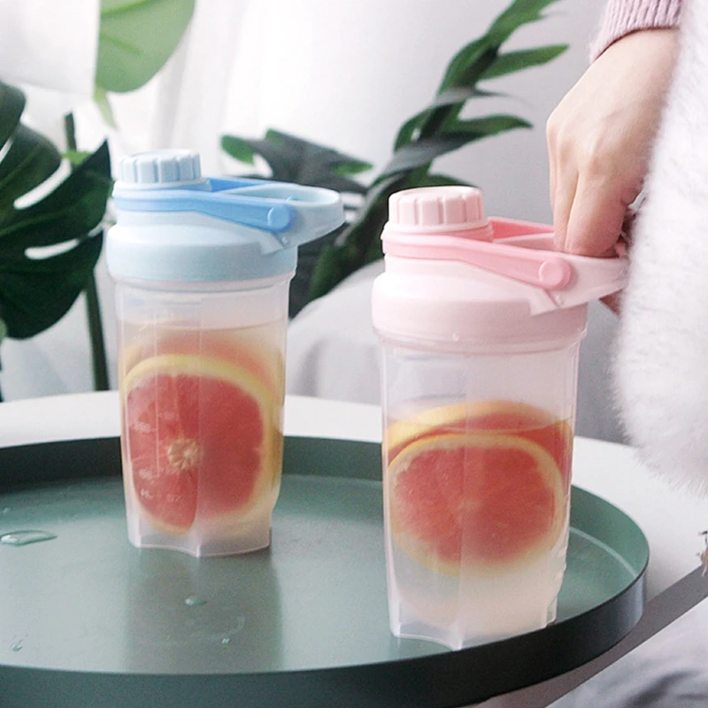 Новый Дизайн Спортивная бутылка для воды портативная герметичная ручка бутылки