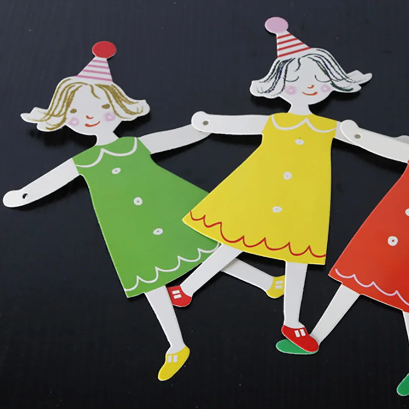 Мальчик девочка и собака ручное украшение гирлянды на день рождения флажки для