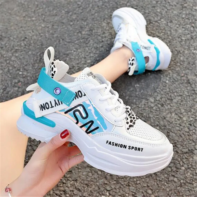 Женские кроссовки на платформе DIWEINI повседневные весну 2019|Женские и кеды| |