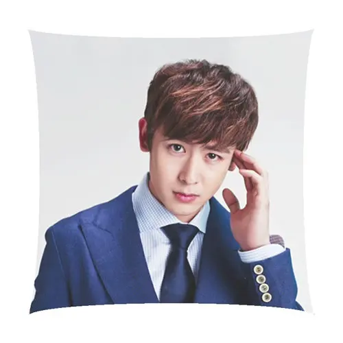 picture Новинка 2PM Kpop Nichkhun Lee Junho квадратная подушка в том числе внутренняя подгонка подарок - Цвет: picture