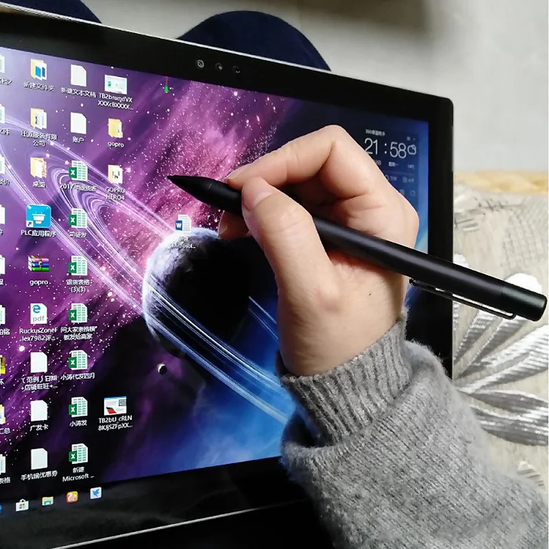 Емкостный сенсорный Стилус для Microsoft Surface 3 Pro 4 5 поверхность книга hp x360 acer спин с