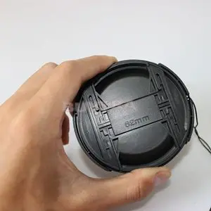 82 мм держатель с пряжкой для защиты от потери Универсальная крышка объектива