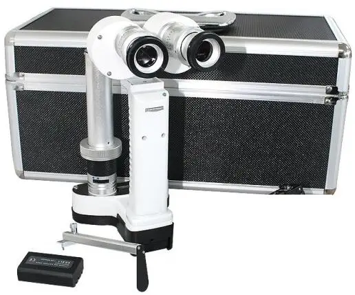 Портативная ручная щелевая лампа с зарядным устройством и литий-ионным