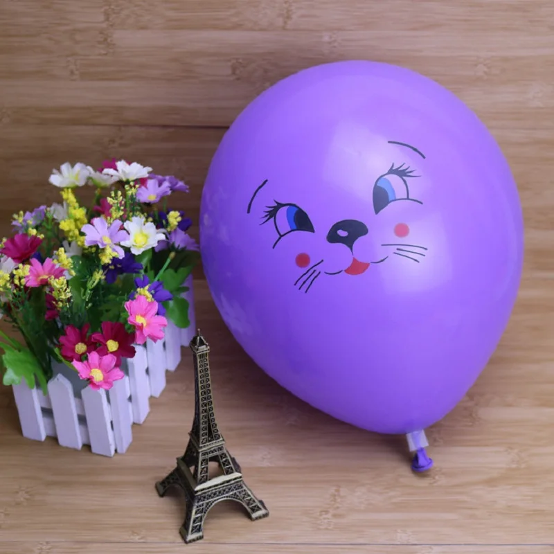 Милые круглые воздушные шары в виде котят 12 дюймов|decoration birthday|birthday partyparty decoration |