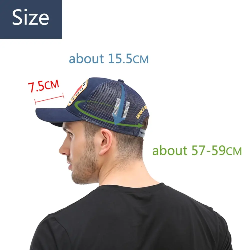 DSQ летняя сетчатая Мужская бейсболка женская Snapback Chapeu ICON Gorros Para Hombre De Marca Casquette
