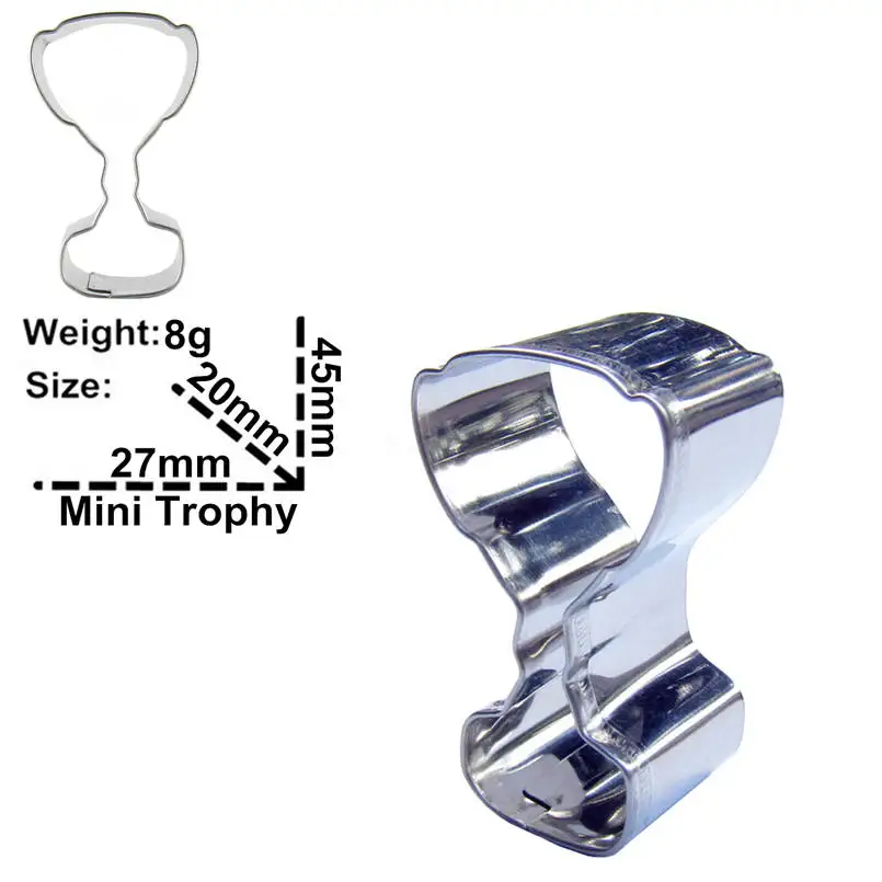 Миниатюрные инструменты для украшения торта в форме трофея форма печенья и