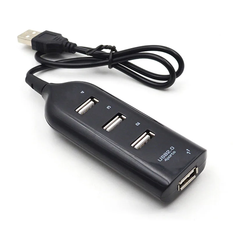 Высокоскоростной микро мини 4 порта USB 1 концентратор порт для ноутбука ПК