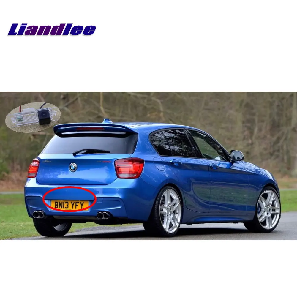 Liandlee для BMW 1 F20/F21 120i 135i 2011-2017 Автомобильная задняя камера заднего вида парковочная