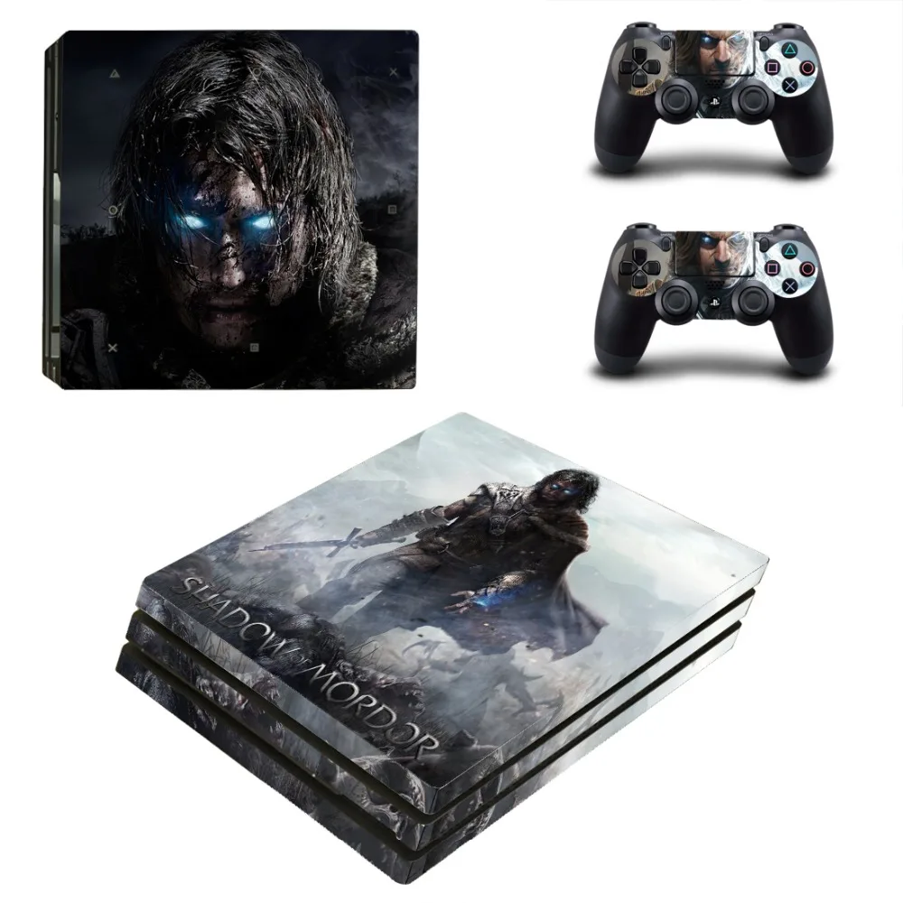 Виниловая наклейка для консоли PlayStation 4 и 2 контроллера PS4 Pro|Наклейки| |
