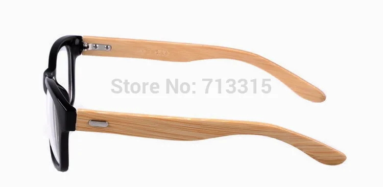 Очки для чтения Женские бамбуковые на заказ Антибликовое покрытие не