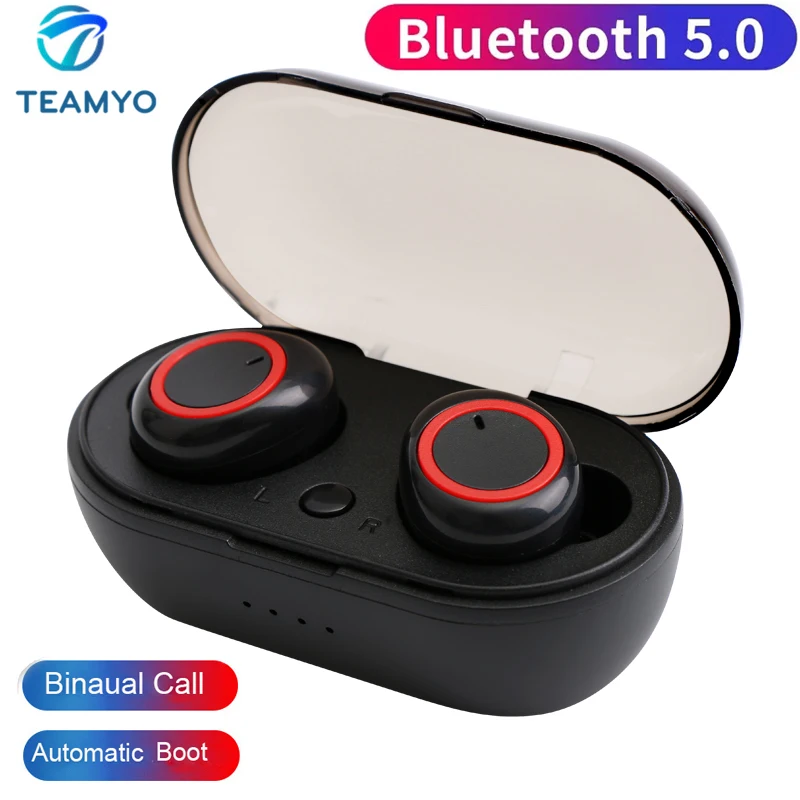 Беспроводные Bluetooth наушники Teamyo IPX5 Life водонепроницаемая Спортивная гарнитура с