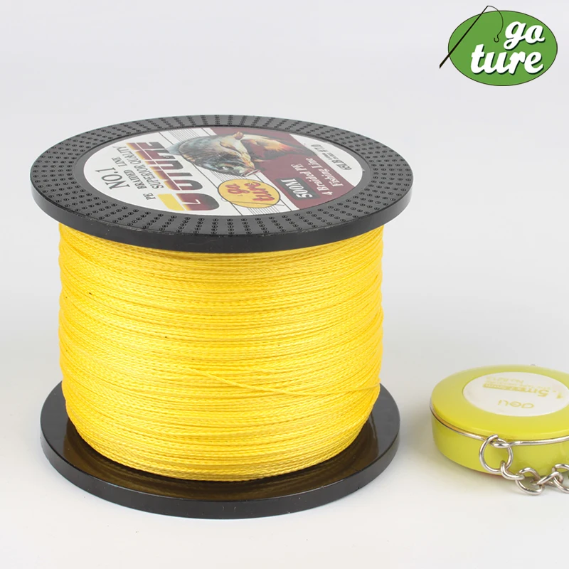 500M Goture Series Super Strong Japan Multifilament PE Braided Fishing Line 8 10 20 30 40 60LB |