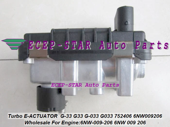Турбо электронный привод Turbo Electric BOOST Wastegate Actuator G33 G 33 033 752406 6NW009206 6NW 009 206 206|turbo electronic
