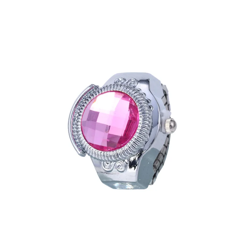 Новый Дизайн Кольца Ювелирные Изделия Часы Женщины Девушка Мода Круглый