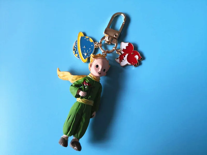 Мультфильм фея Маленький принц фигурка кукла игрушка брелок Подвеска для женщин детская сумка школьная сумка Подвески декоративные брелоки
