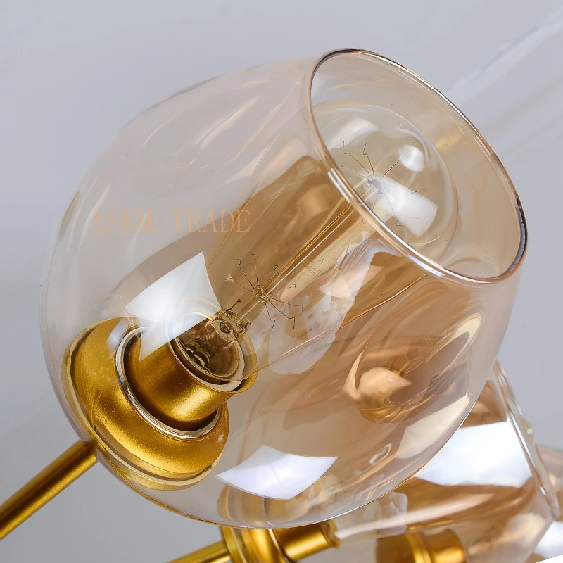 Новый современный скандинавский персонализированный светильник с молекулярным