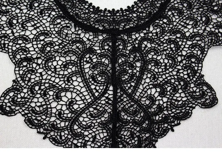 1 шт. кружевной воротник с вышивкой 30 х50 см|embroidery sewing|embroidered lace collarlace collar |
