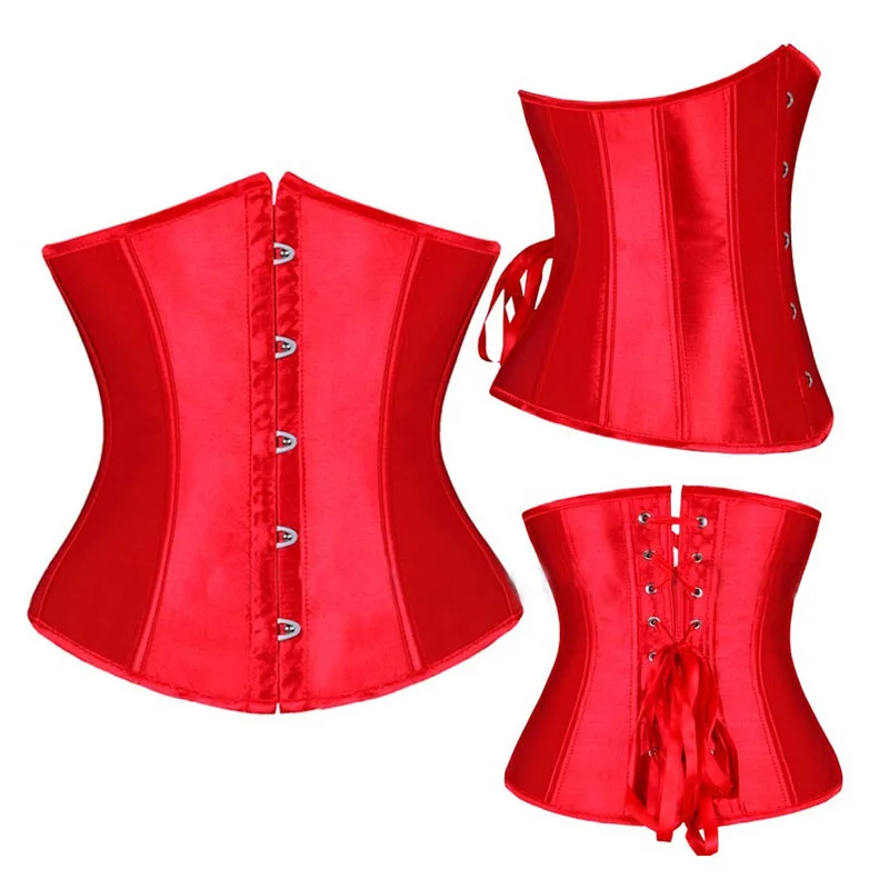 Готический Бурлеск корсеты под грудью бюстье сексуальный женский формирователь