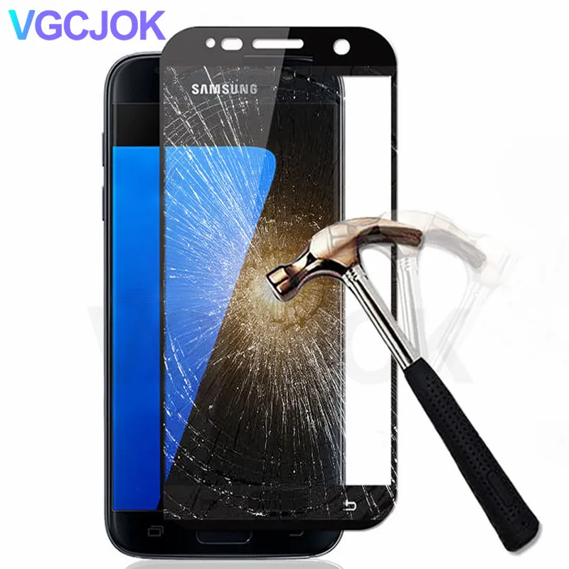Защитное стекло на samsung Galaxy S7 A3 A5 A7 2016 2017 J3 J5 J7 протектор экрана из закаленного