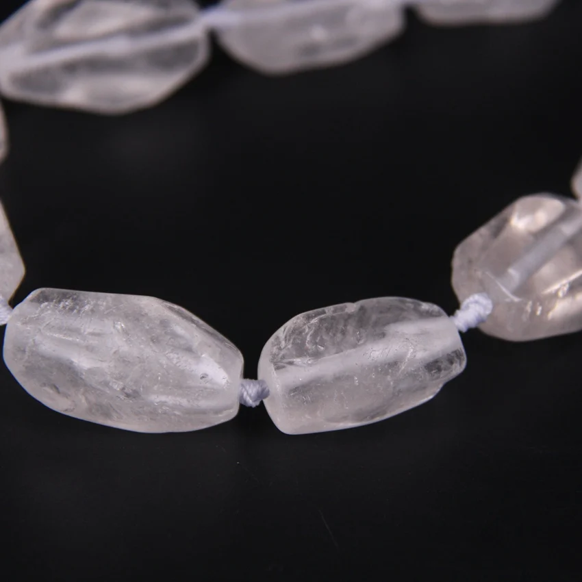 Бусины граненые из необработанных кристаллов россыпью 15 5 дюйма/нитка | Украшения