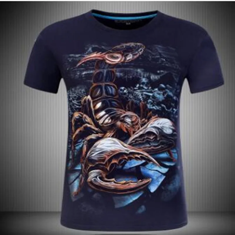 Горячая новинка 2020 Весна Мужская 3D футболка с коротким рукавом взрыв властная