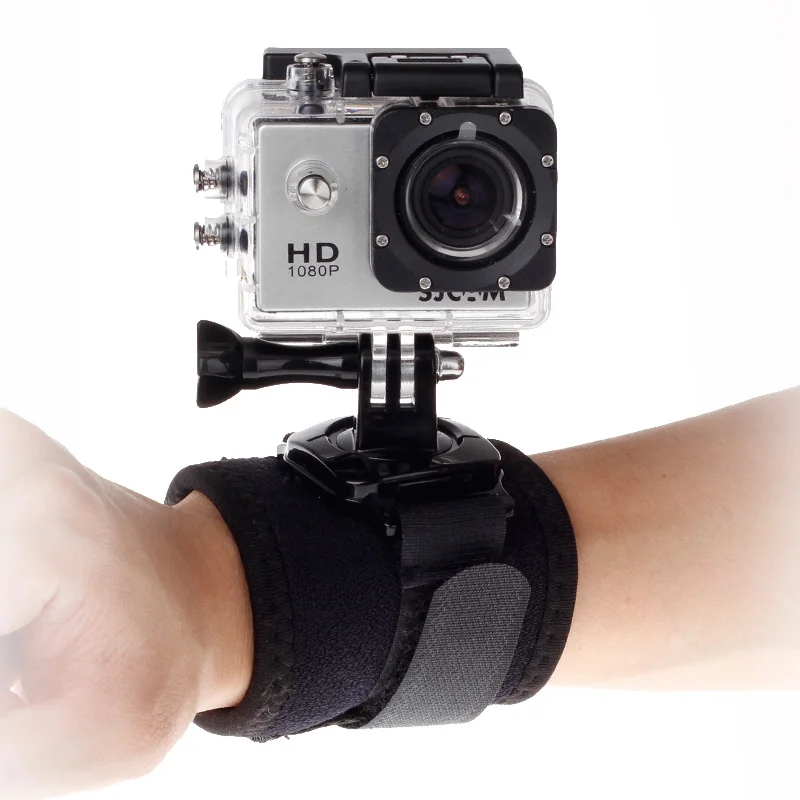 Вращающийся на 360 градусов ручной ремешок для GoPro Hero 8 7 5 6 4 3 Session Xiaomi Yi 4K SJCAM EKEN нарукавный ремень Go Pro Аксессуары
