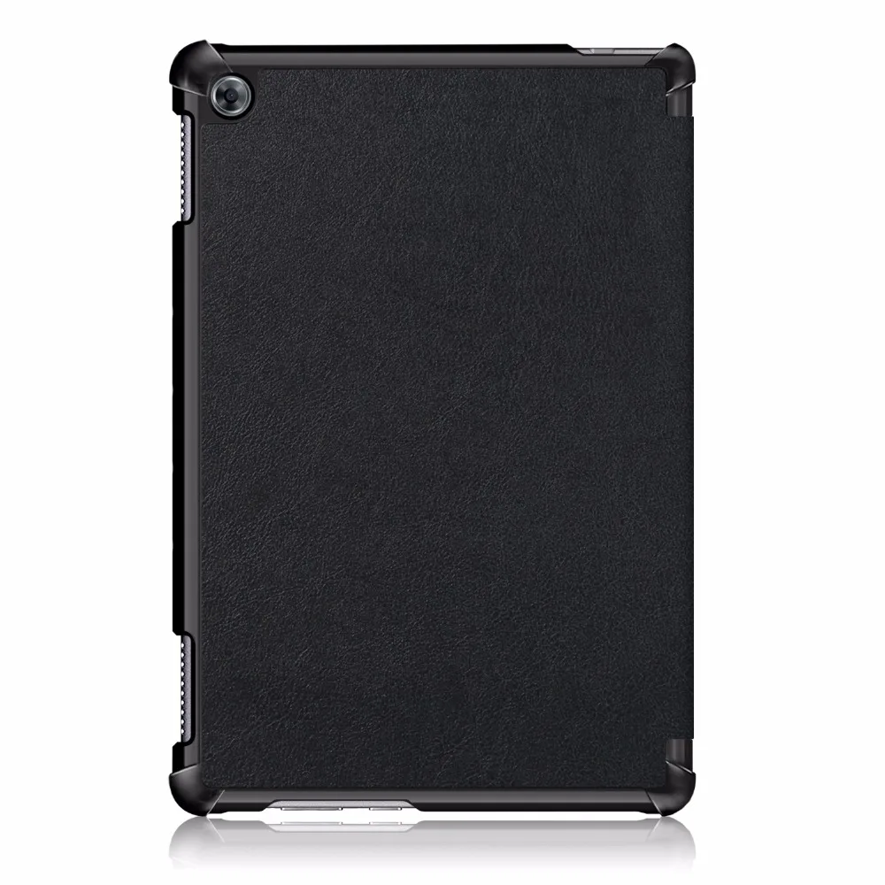 Роспись/однотонные кожаные Magneti Смарт чехол для huawei MediaPad M5 Lite 10 10," BAH2-W09 BAH2-L09 BAH2-W19 принципиально Coque Shell