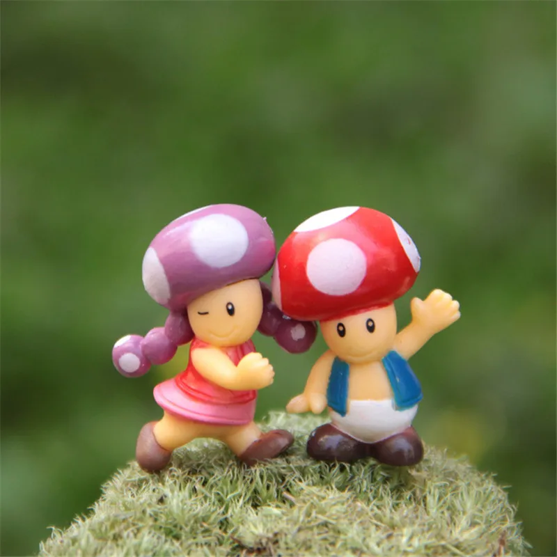 8 шт./компл. Super Mario Bros Фигура Луиджи Марио Боузер Купа король Фигурки Игрушка для