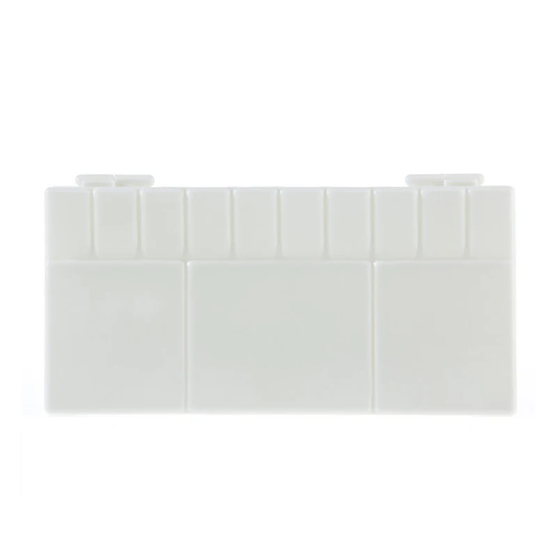 1 шт. пластиковая палитра для рисования акварелью и маслом|plastic nails palette|pallete paintingnail