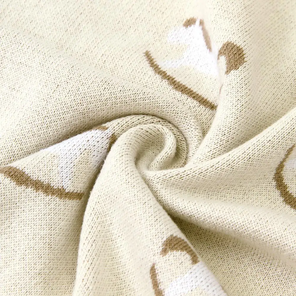 

Baby Boy Blankets Baby Swaddle Wrap Infant Baby Swaddle Blankets Baby Knit Blankets Newborn Crib Bedding Stroller Basket Covers